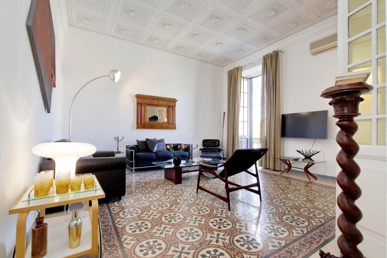 4Bnb - Tiberina Spacious Apartment 로마 외부 사진